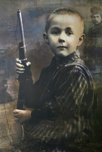 Шестилетний Саня Солженицы