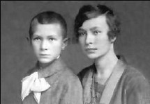 Сережа и Мария Булгаковы. 1925 г.