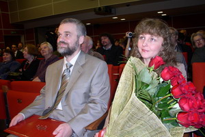 Алексей Варламов с супругой Натальей