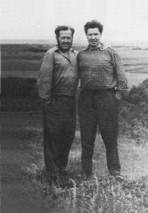 А.И.Солженицын и Б.А.Можаев