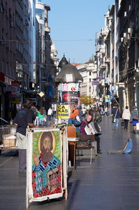 Улица князя Михаила - главная пешеходная улица Белграда