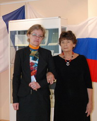Инна Розанова и Людмила Флам